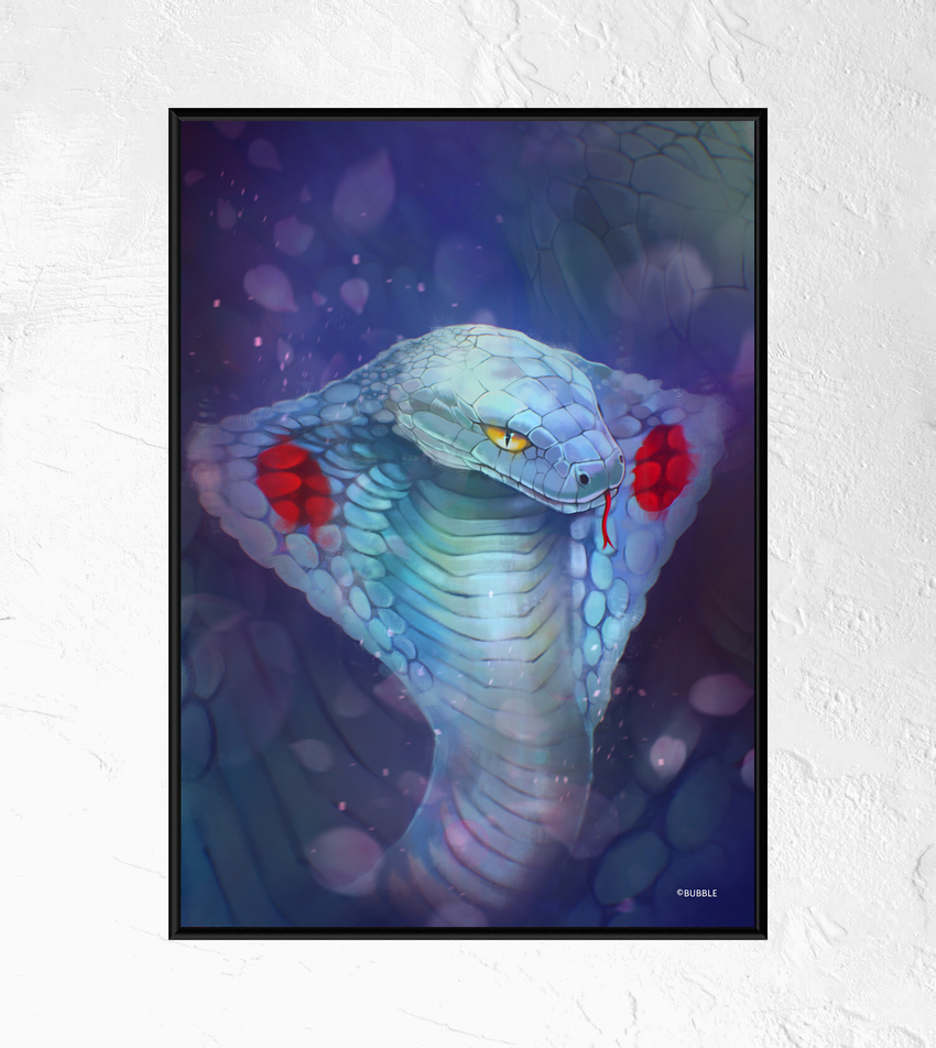 Постер “Bubble Icons: Змей Сергей”