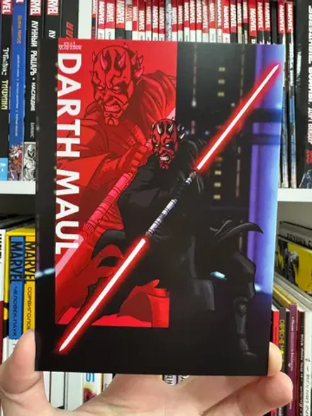Открытка "Star Wars. Duels. Darth Maul"