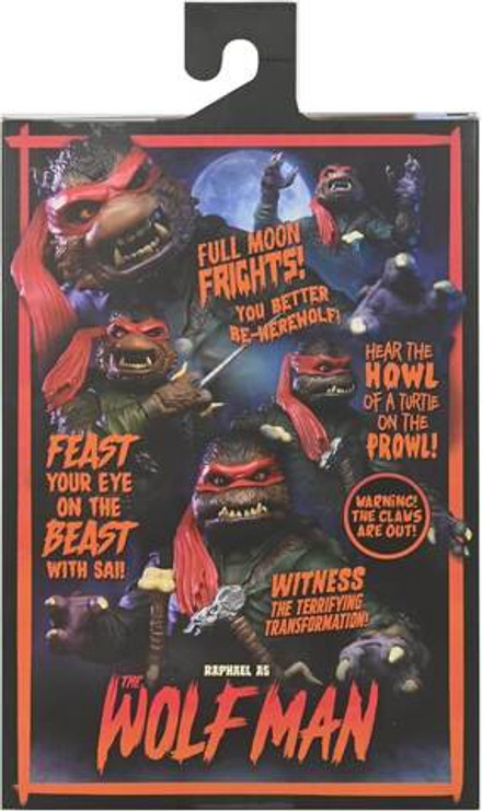 Ultimate TMNT Universal Monsters: Raphael As The Wolfman