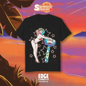 EDGE VHS: Swimsuit Special Crowdfunding: Футболка "Harley Quinn"