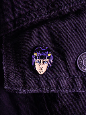 Металлический пин "JoJo Golden Wind Bucciarati"