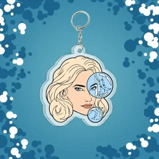 Акриловый брелок "F4: Sue Storm/Invisible Woman"