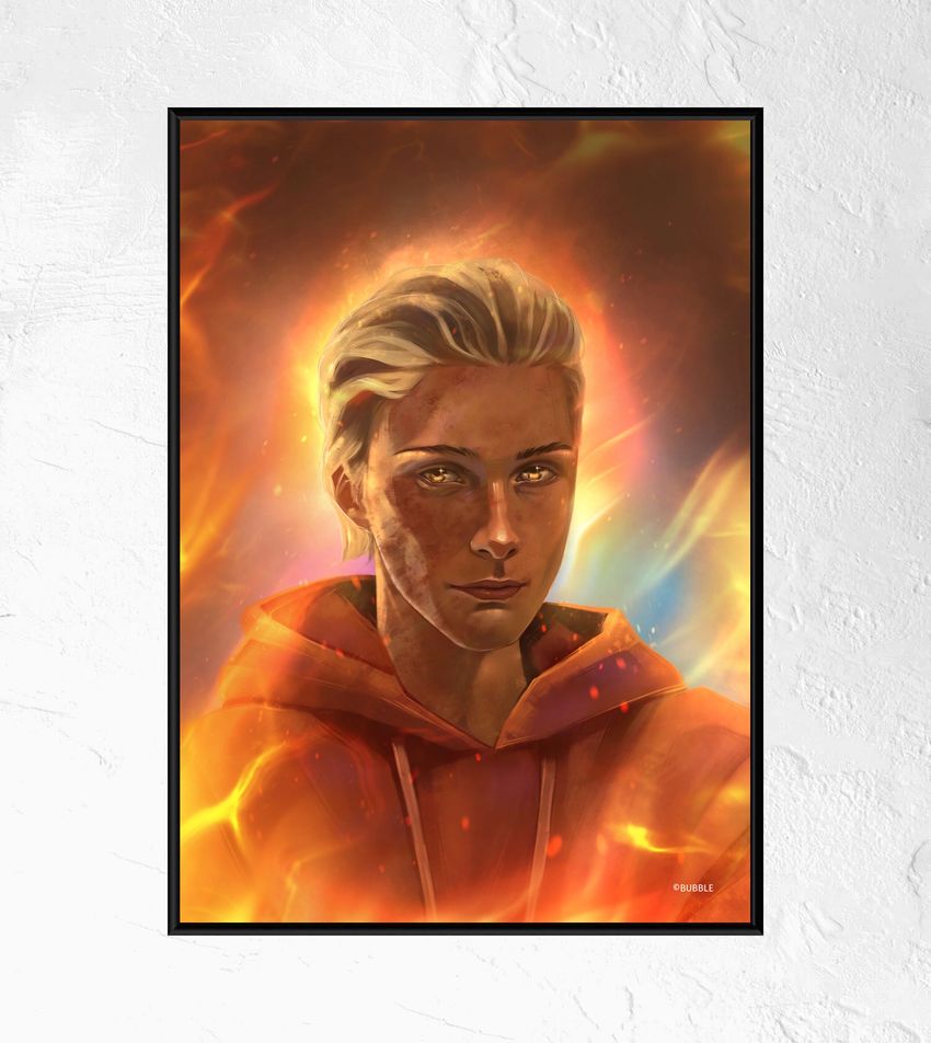 Постер “Bubble Icons: Огнепоклонник”