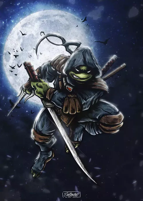 Постер &quot;TMNT Last Ronin (Moon)&quot;