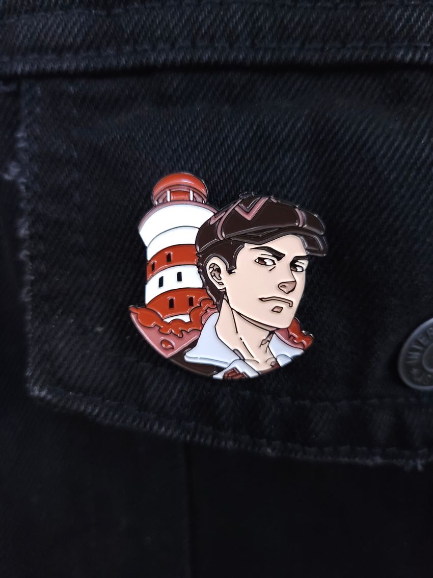 Металлический пин "Moscow Calling: Жора"