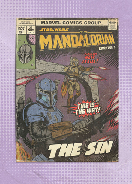 Открытка "Star Wars: Mandalorian. Chapter 03 "The Sin"