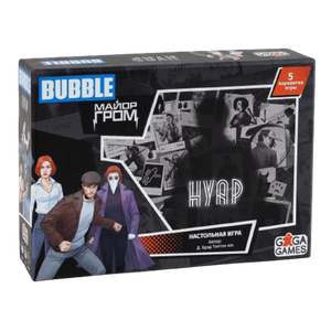 Настольная игра Нуар: Майор Гром + 6 промокарт