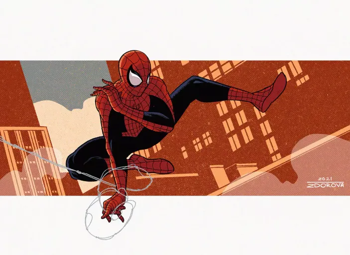 Открытка &quot;Ultimate Spider-Man: Peter Parker&quot;