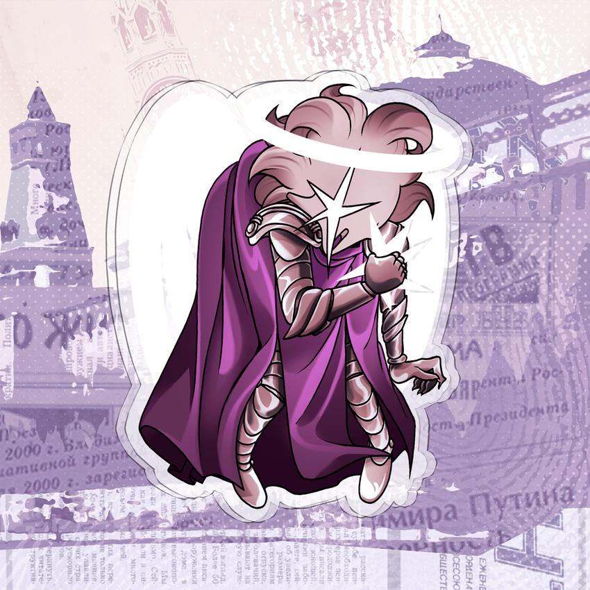 Акриловый брелок "Moscow Calling: Стигмата" Акриловый брелок "Moscow Calling: Стигмата"