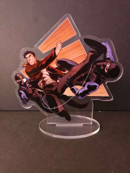 Акриловый стенд "Майор Гром: Игра. Гром против бандитов" (Комикс)