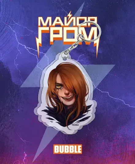 Акриловый брелок "Майор Гром: Разумовский-Птица"