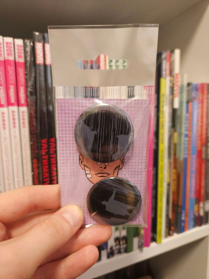 Набор значков из комикса Batman (2004) #623