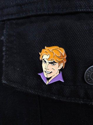 Металлический пин "BUBBLE #02: Сергей Разумовский"