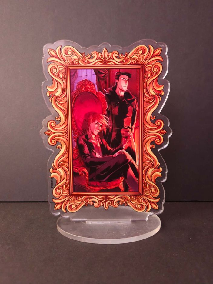 Акриловый стенд "Майор Гром: Игра. Разумовский и Волков" (Комикс)