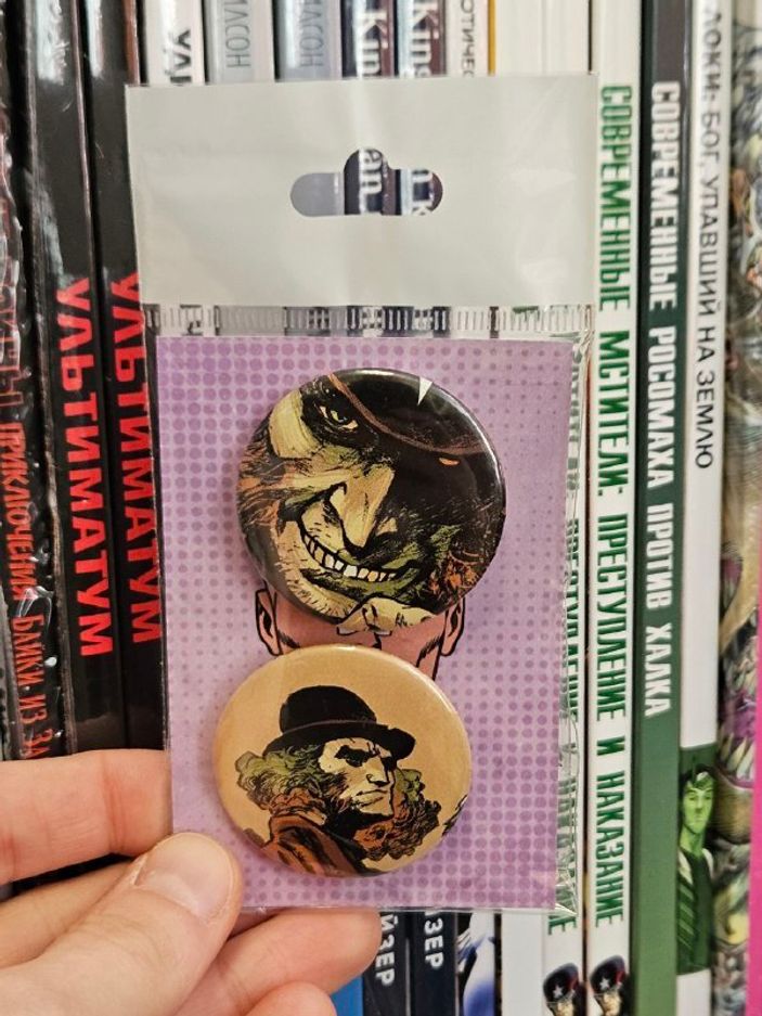 Набор значков из комикса Lucifer (2018) #2