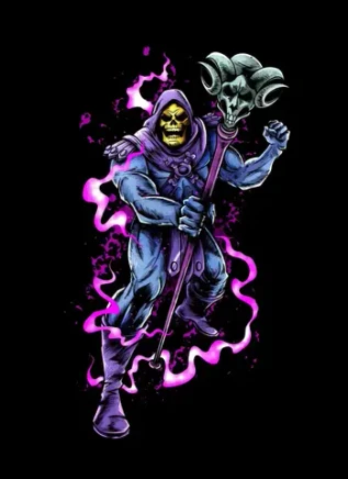 Открытка "Skeletor"