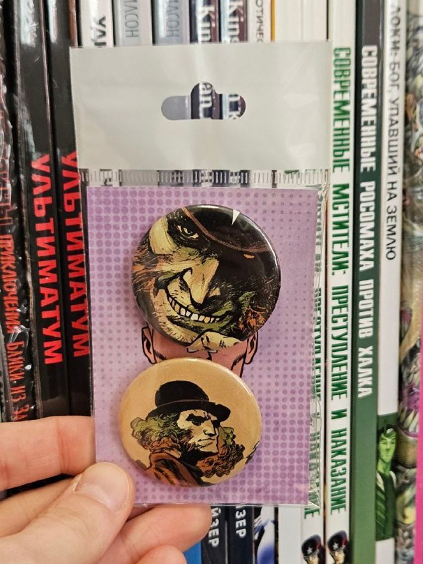 Набор значков из комикса Lucifer (2018) #2