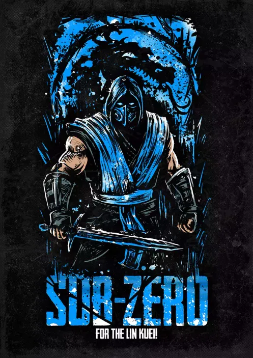 Открытка &quot;Mortal Kombat: Sub-Zero&quot;