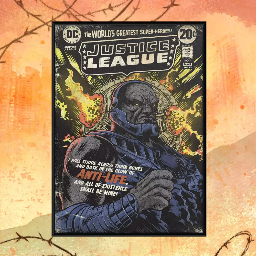Постер &quot;Snyder&#39;s Justice League #4: Anti-Life&quot;