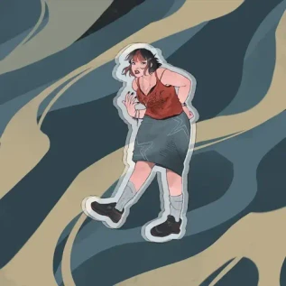 Акриловый стенд "СМЫСЛ. Джена"