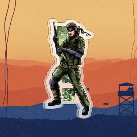 Акриловый стенд "Metal Gear Solid. Naked Snake"