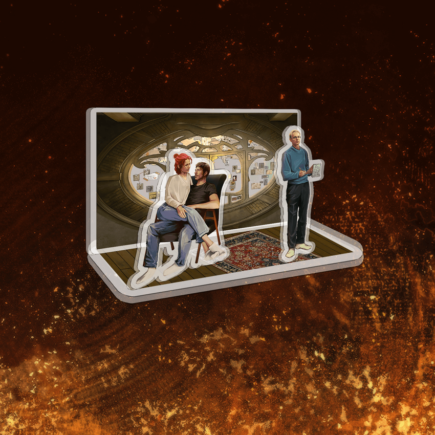 Акриловый стенд "Квартира Грома" (составной) Акриловый стенд "Квартира Грома" (составной)