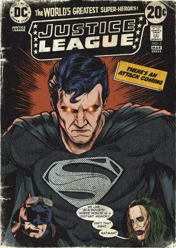 Открытка "Justice League #2: We Live In A Society" Открытка "Justice League #2: We Live In A Society"