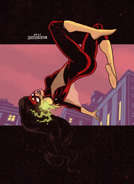 Открытка &quot;Spider-Woman: Jessica Drew&quot;