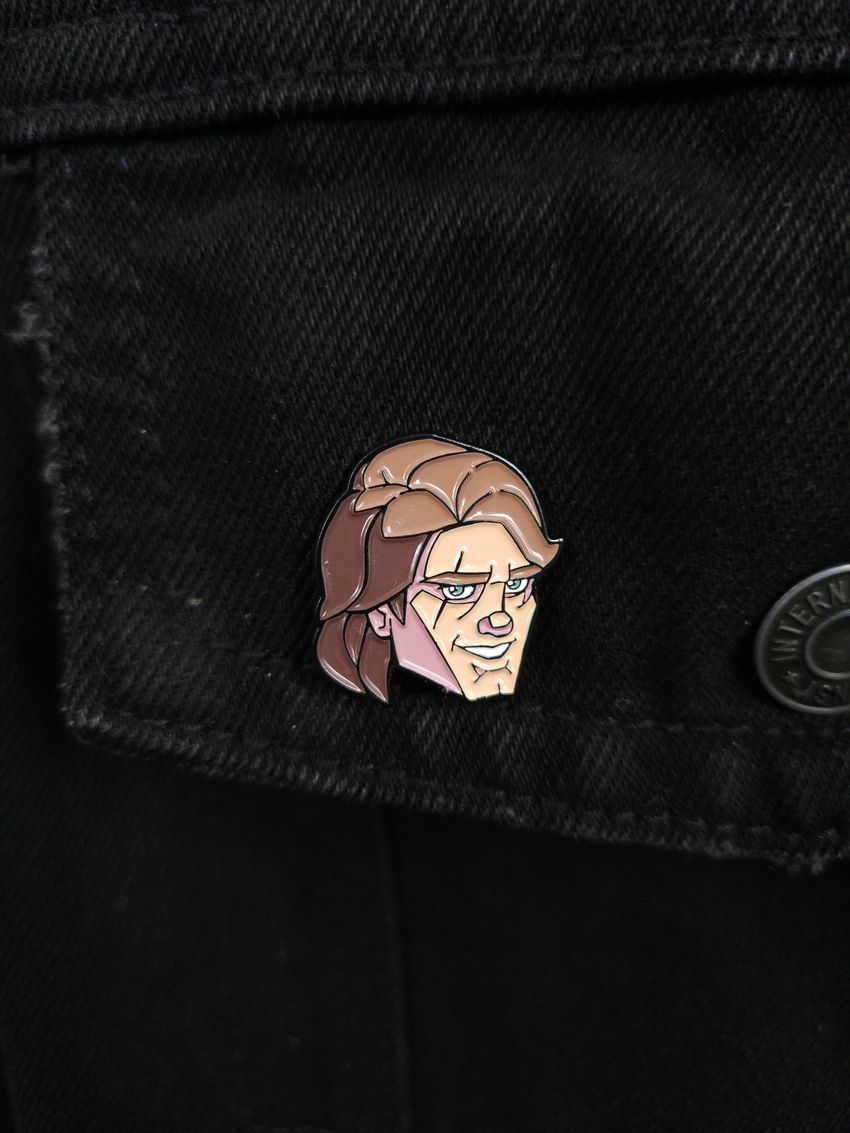 Металлический пин "Star Wars The Clone Wars: Anakin Skywalker"