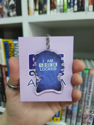 Акриловый брелок "Sherlocked"