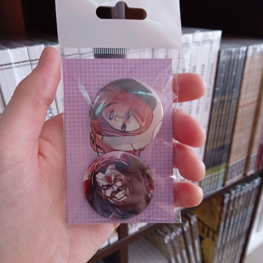 Набор значков из комикса Immortal X-MEN #3