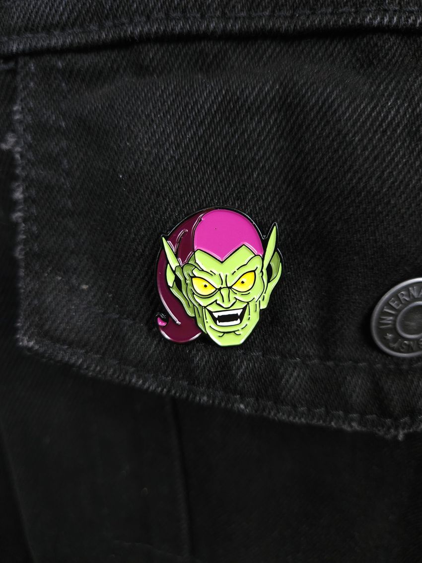 Металлический пин "Spider-Man 1994: Green Goblin"