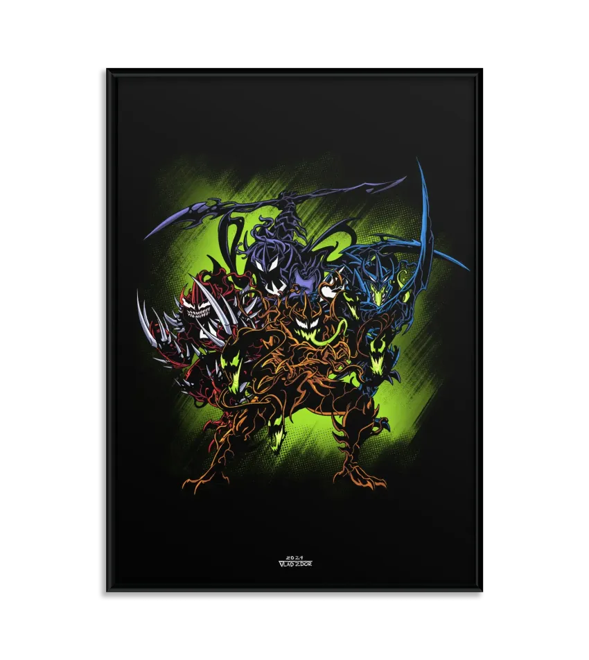 Постер "TMNT Venomized"