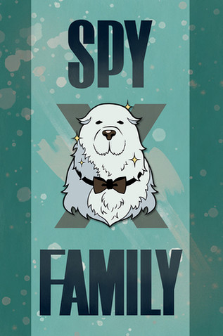 Металлический пин "Spy x Family Bond"