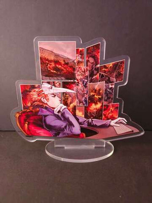 Акриловый стенд "Майор Гром: Игра. Разумовский на рабочем месте" (Комикс)