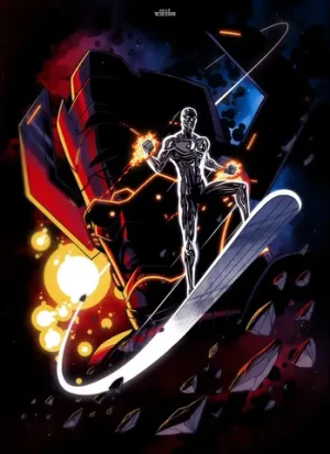 Открытка "Fantastic Four: The Coming of Galactus"