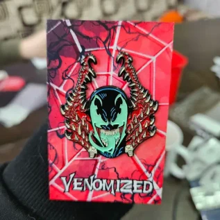 Металлический пин "Spawn Venomized"