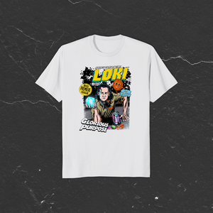 Футболка "Loki: Glorious Purpose"