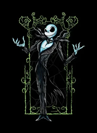 Открытка "Jack from The Nightmare Before Christmas"