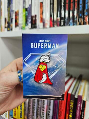 Металлический пин "James Gunn's Superman: Krypto"