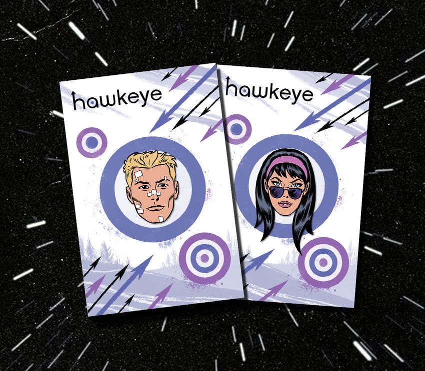 Набор пинов "Hawkeye" Набор пинов "Hawkeye"