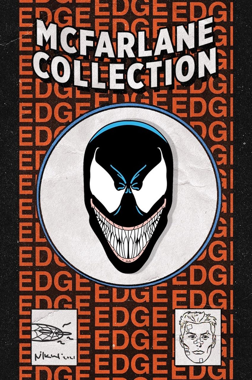 Металлический пин "McFarlane Collection Venom"