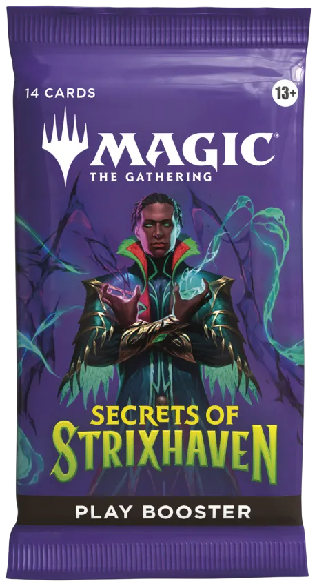 Игровой-бустер Magic: The Gathering (MTG) издания Secrets of Strixhaven на английском языке