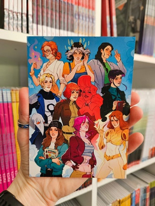 Открытка “Героини BUBBLE”