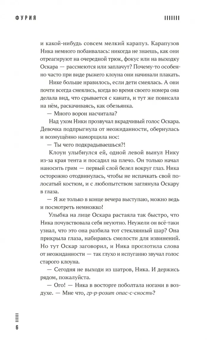 Художественный роман "Фурия"