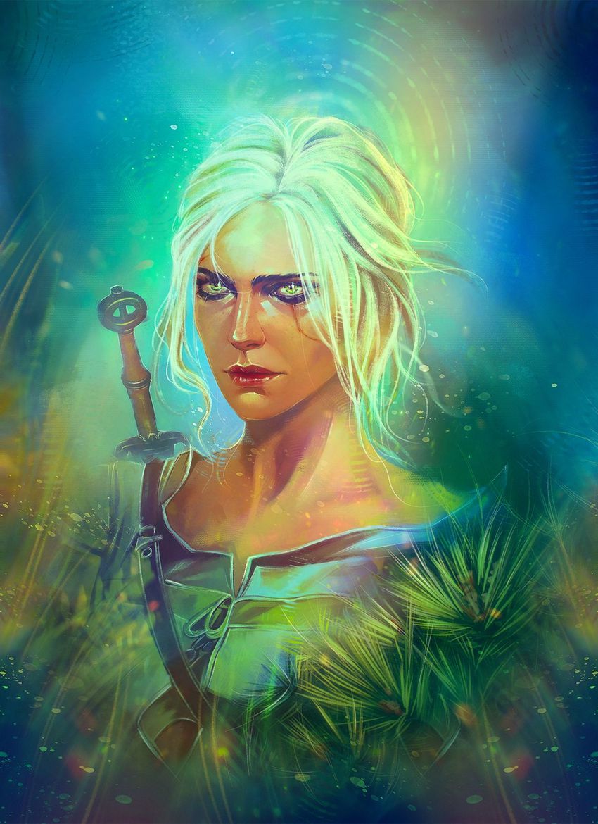 Открытка "Witcher Scents: Ciri"