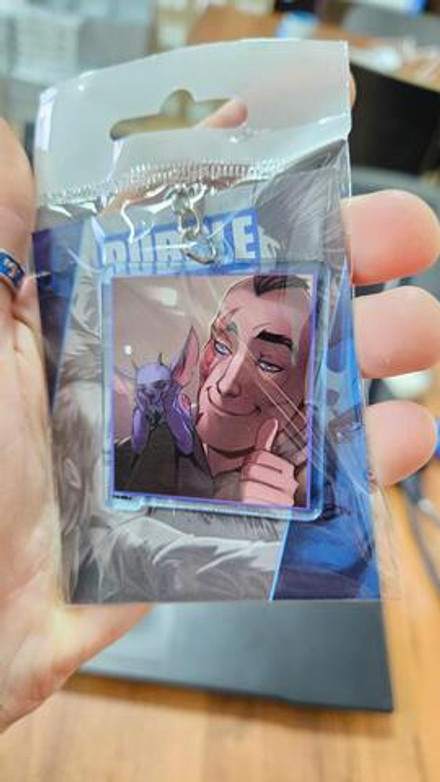 Акриловый брелок "Бесобой: Данила и Шмыг"