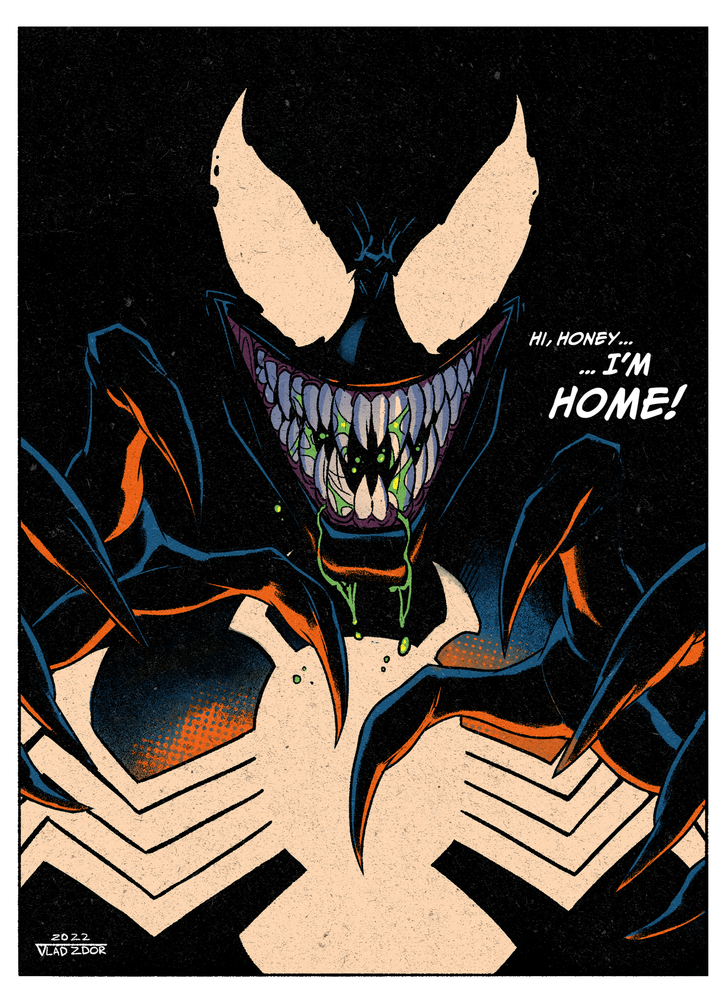 Постер &quot;Venom Дома&quot;
