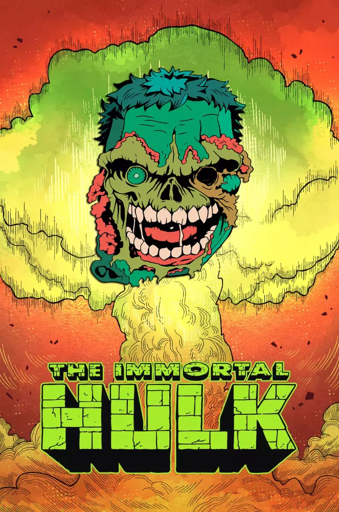 Металлический пин &quot;Immortal Hulk&quot;