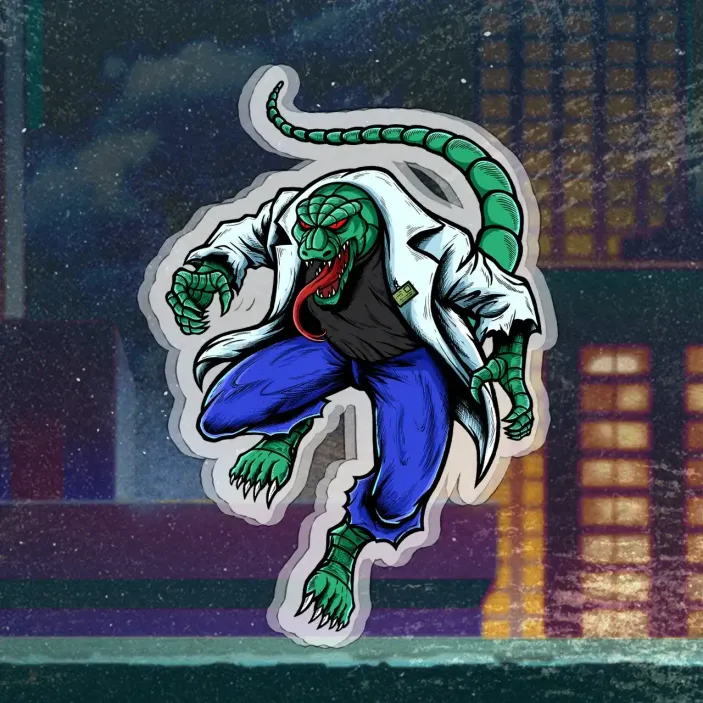 Акриловый стенд &quot;Spider-Man 1994: Lizard&quot;
